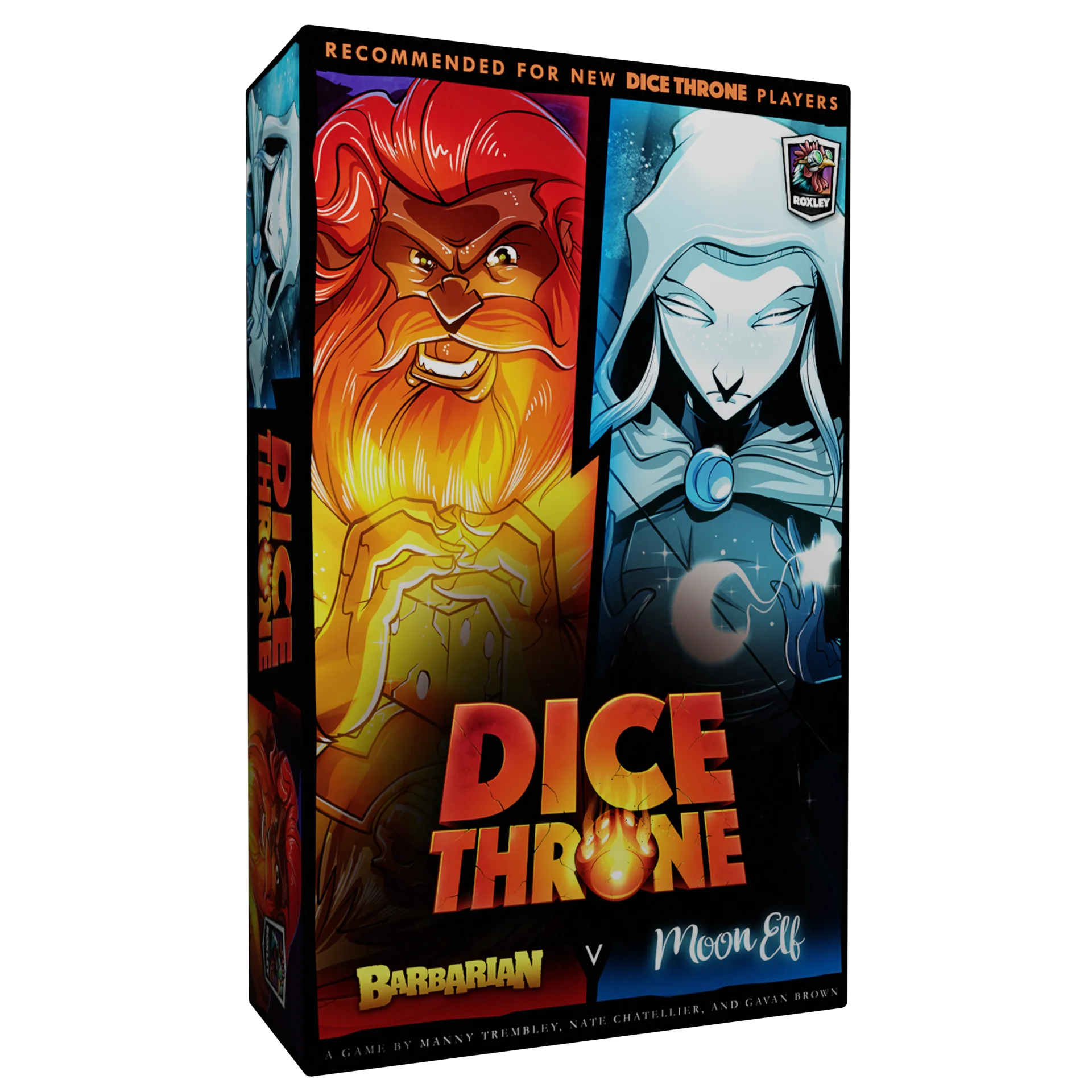Dice Throne: Barbarian Vs. Moon Elf