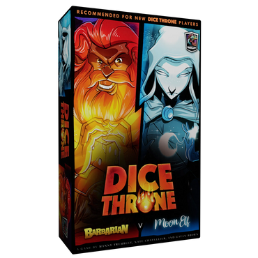 Dice Throne: Barbarian Vs. Moon Elf