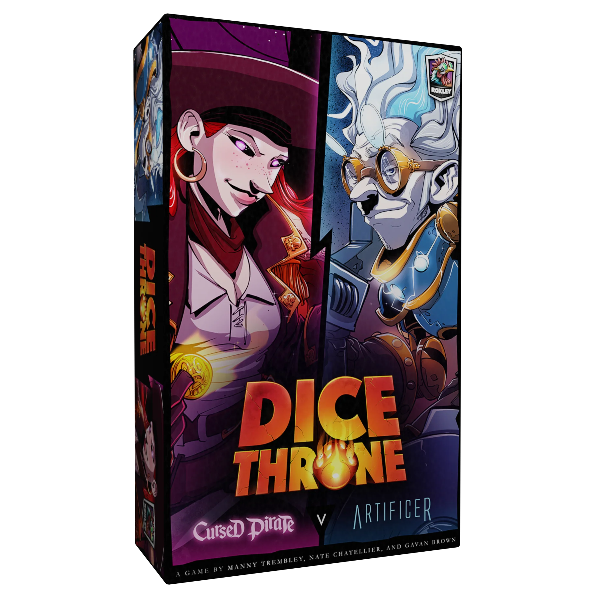 Dice Throne: Cursed Pirate Vs. Artificer