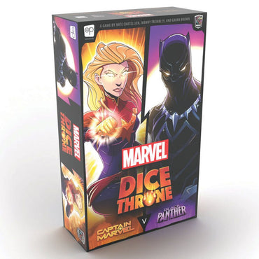 Marvel Dice Throne: Captain Marvel Vs. Black Panther