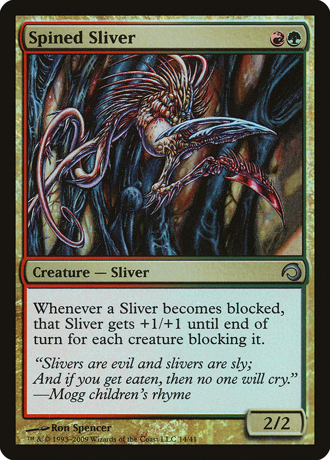 Spined Sliver [Premium Deck Series: Slivers]