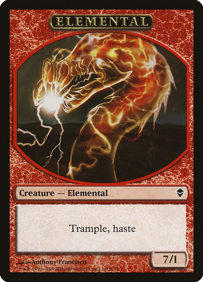 Elemental Token [Zendikar Tokens]