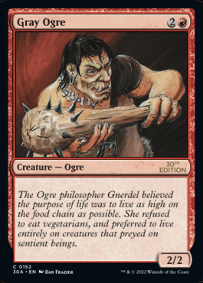 Gray Ogre [30th Anniversary Edition]