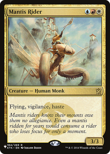 Mantis Rider [The List]