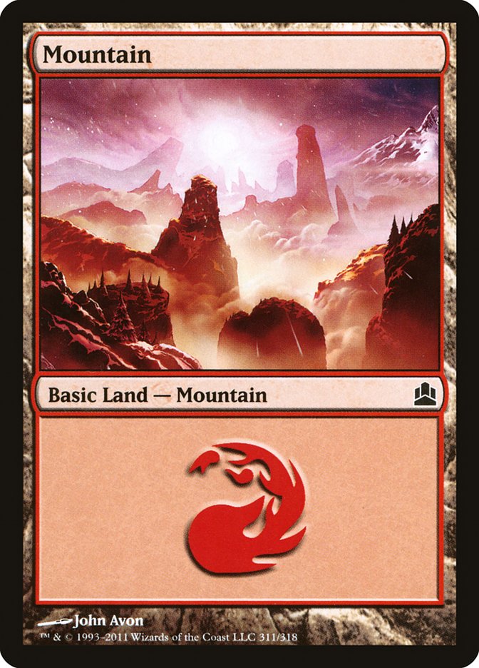 Mountain (311) [Commander 2011]