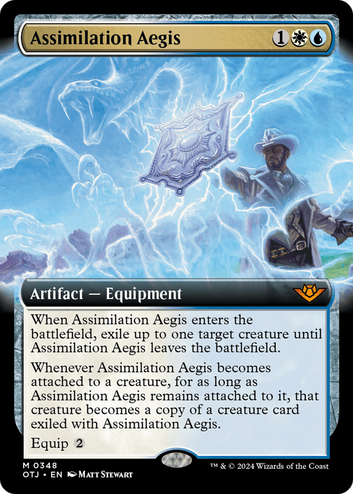 Assimilation Aegis (Extended Art) [Outlaws of Thunder Junction]