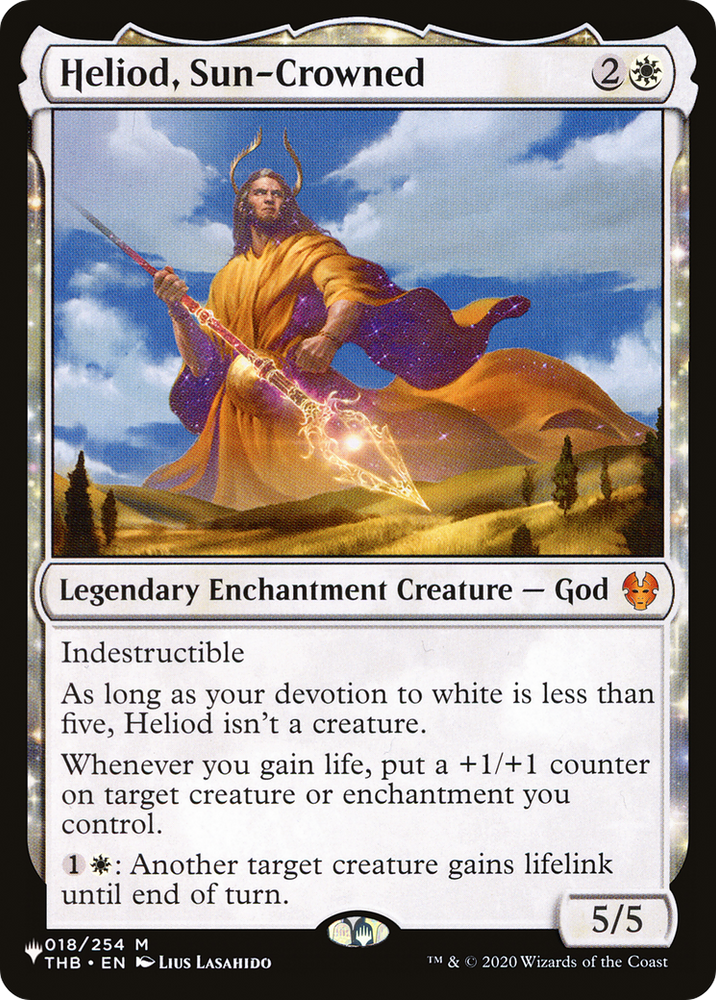 Heliod, Sun-Crowned [The List]