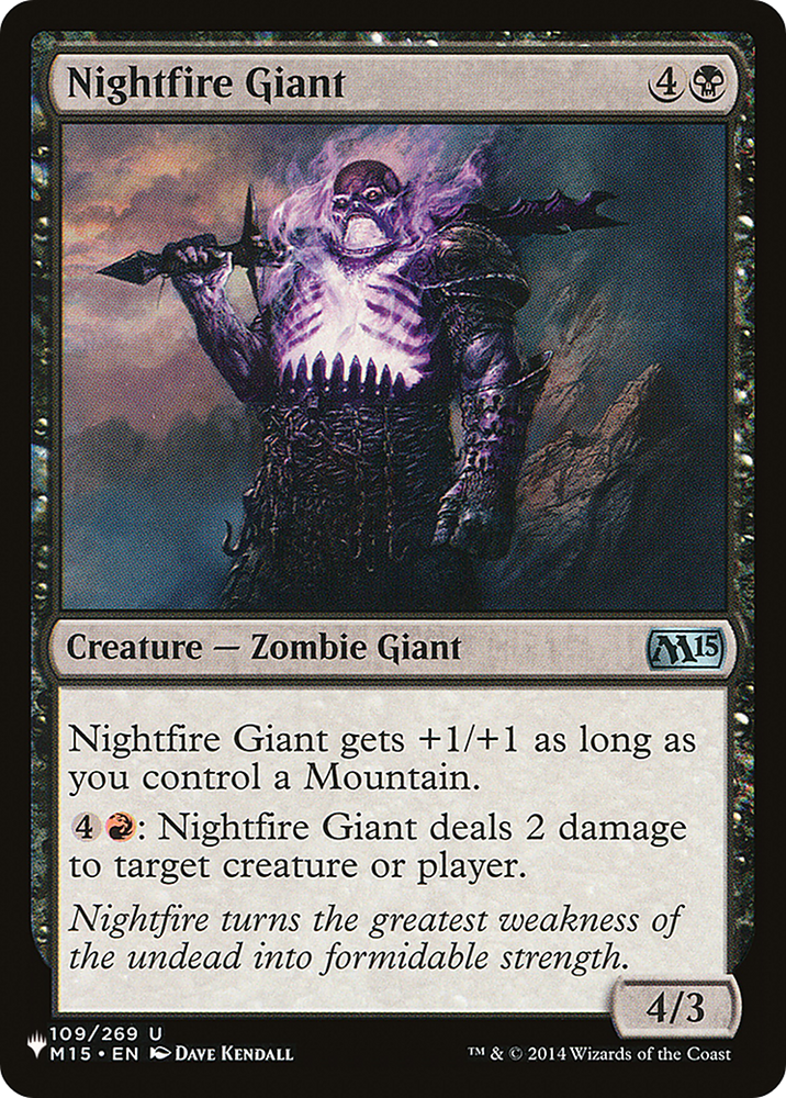 Nightfire Giant [The List]