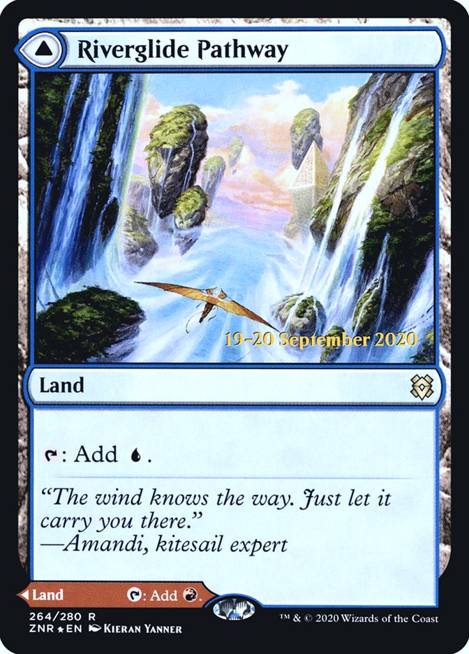 Riverglide Pathway // Lavaglide Pathway [Zendikar Rising Prerelease Promos]