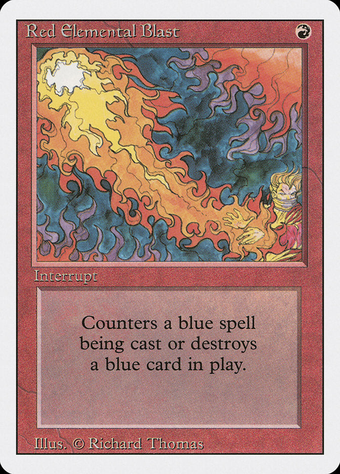 Red Elemental Blast [Revised Edition]