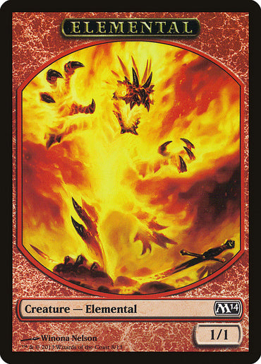 Elemental Token (8/13) [Magic 2014 Tokens]