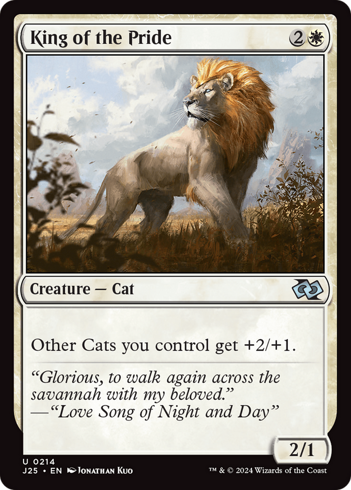 King of the Pride [Foundations Jumpstart]