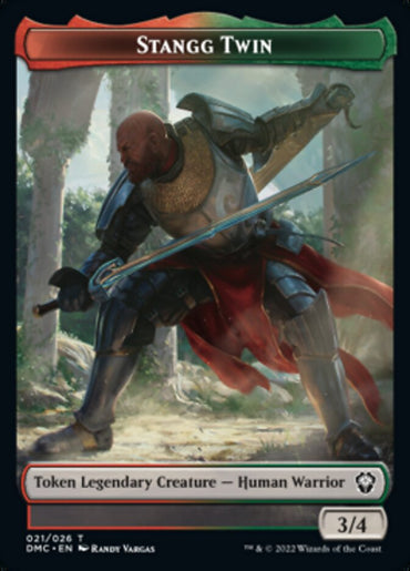 Stangg Twin Token [Dominaria United Commander Tokens]