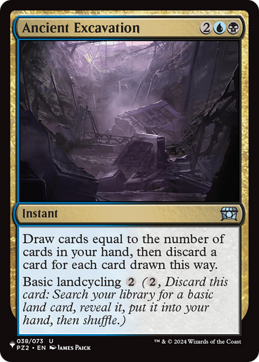 Ancient Excavation [The List]