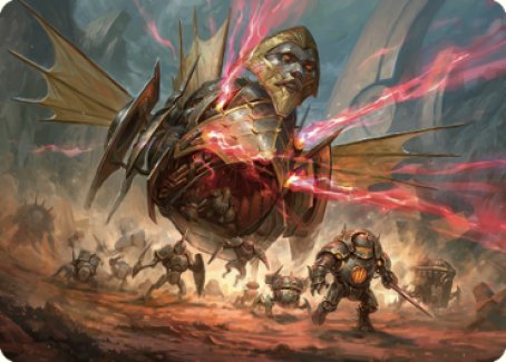 Liberator, Urza's Battlethopter Art Card [The Brothers' War Art Series]