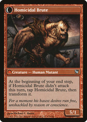 Civilized Scholar // Homicidal Brute [Innistrad]