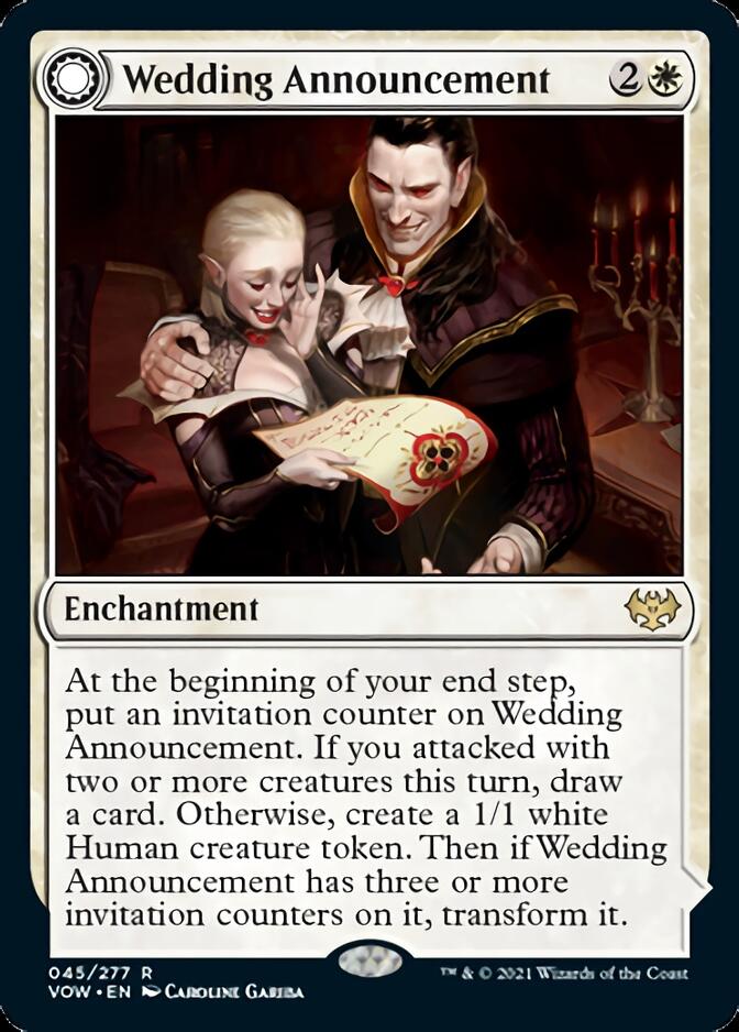 Wedding Announcement // Wedding Festivity [Innistrad: Crimson Vow]