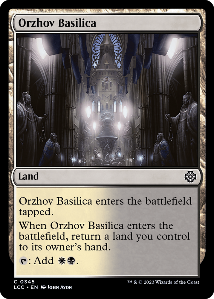 Orzhov Basilica [The Lost Caverns of Ixalan Commander]