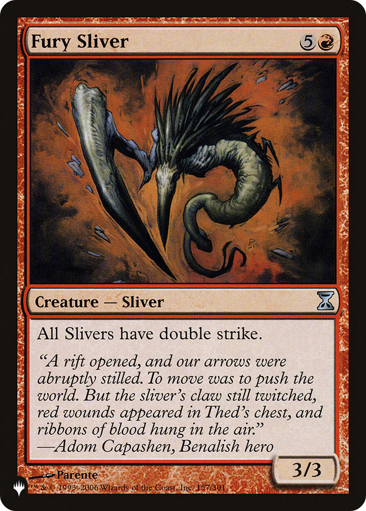 Fury Sliver [The List]