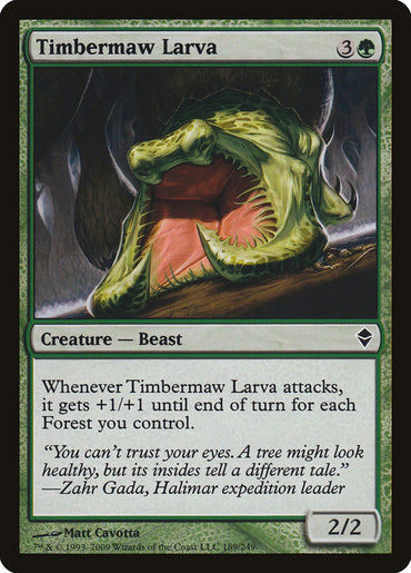 Timbermaw Larva [Zendikar]