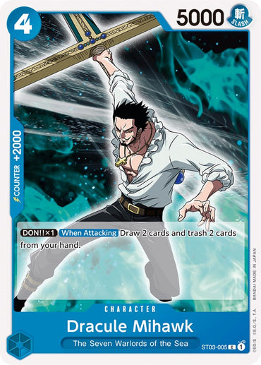 Dracule Mihawk [Starter Deck: The Seven Warlords of The Sea]