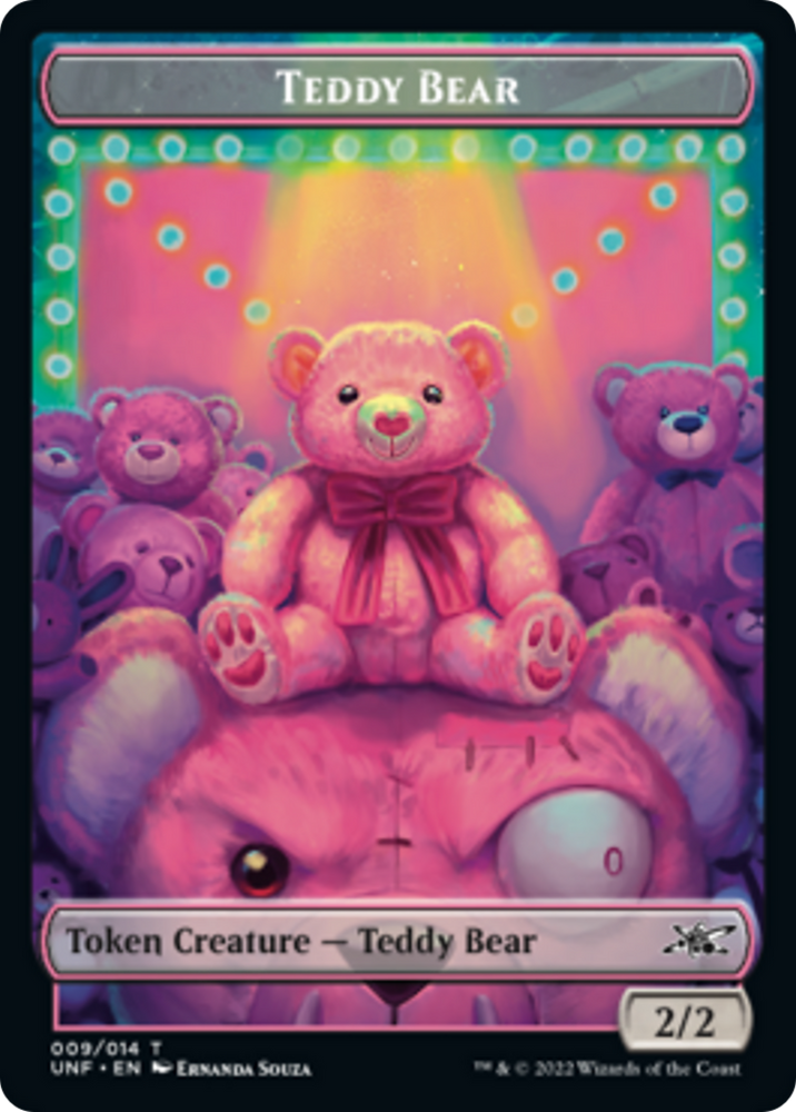 Teddy Bear // Balloon Double-Sided Token [Unfinity Tokens]