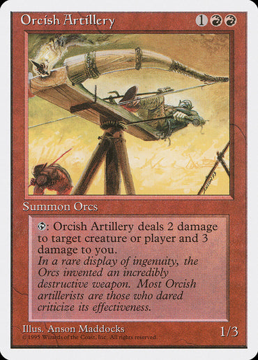 Orcish Artillery [Fourth Edition]