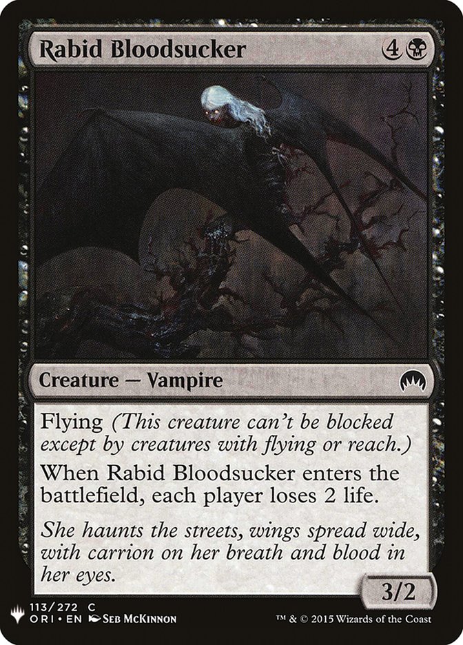 Rabid Bloodsucker [Mystery Booster]