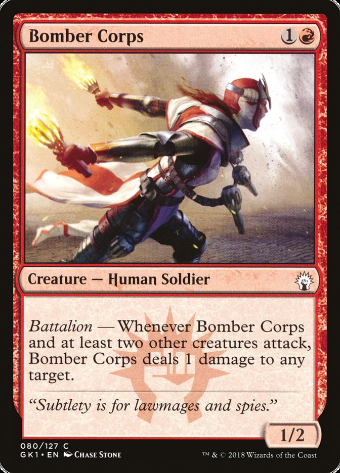 Bomber Corps [Guilds of Ravnica Guild Kit]