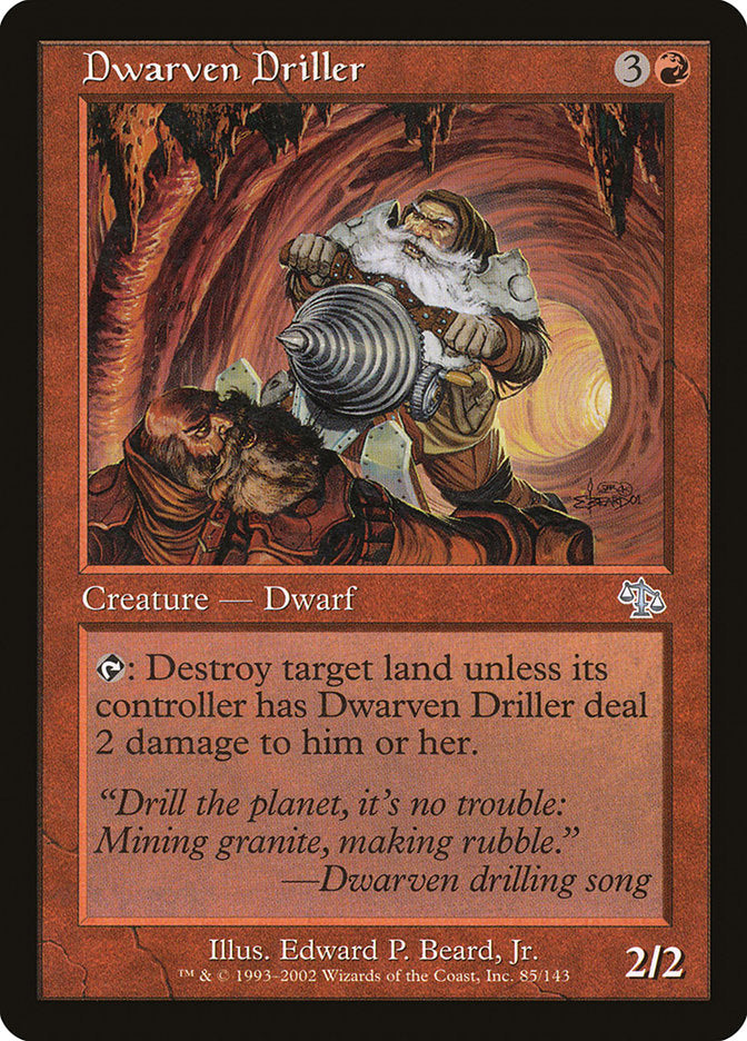 Dwarven Driller [Judgment]