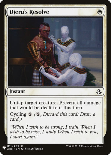 Djeru's Resolve [Mystery Booster]