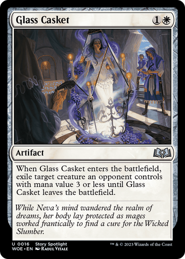 Glass Casket [Wilds of Eldraine]