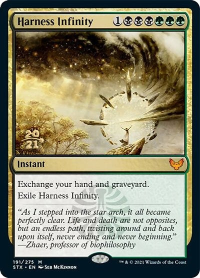 Harness Infinity [Strixhaven: School of Mages Prerelease Promos]