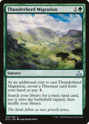 Thunderherd Migration [Rivals of Ixalan]