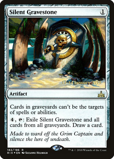 Silent Gravestone [Rivals of Ixalan Prerelease Promos]