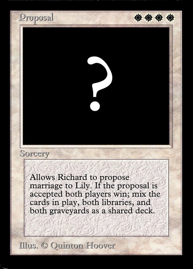 Proposal [Celebration Cards]