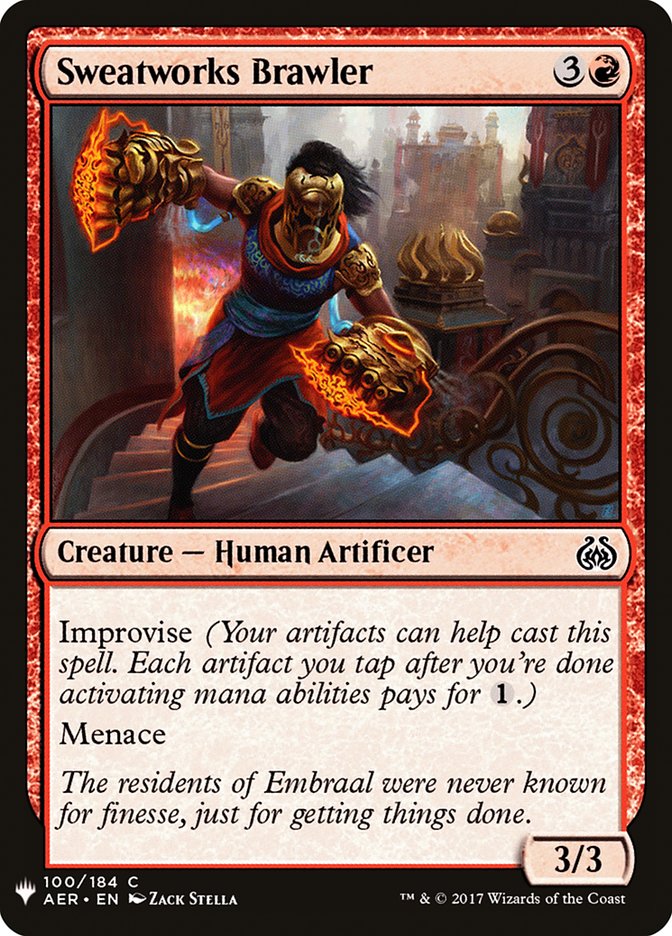 Sweatworks Brawler [Mystery Booster]