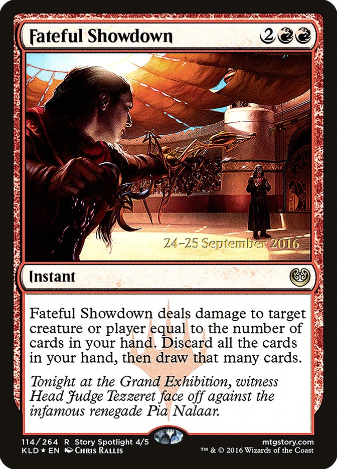 Fateful Showdown [Kaladesh Prerelease Promos]