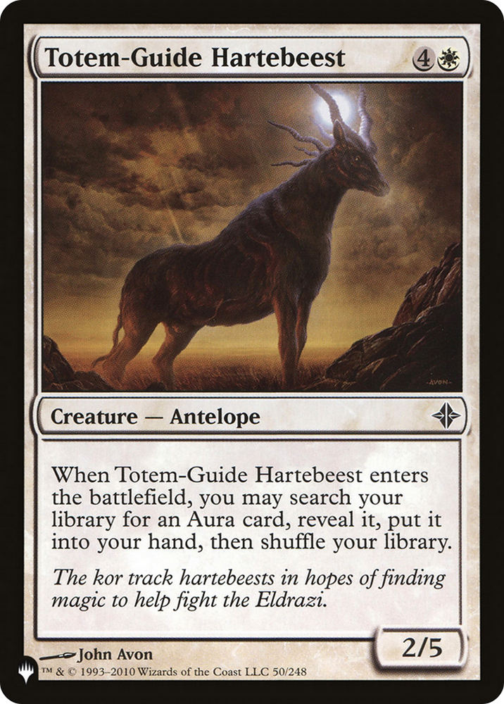 Totem-Guide Hartebeest [The List]