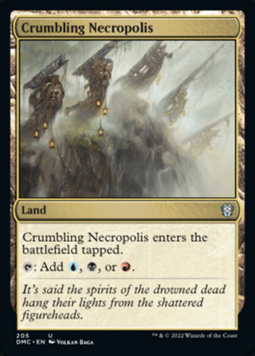 Crumbling Necropolis [Dominaria United Commander]