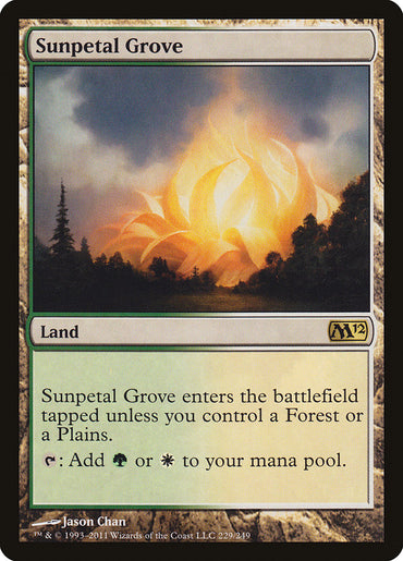 Sunpetal Grove [Magic 2012]