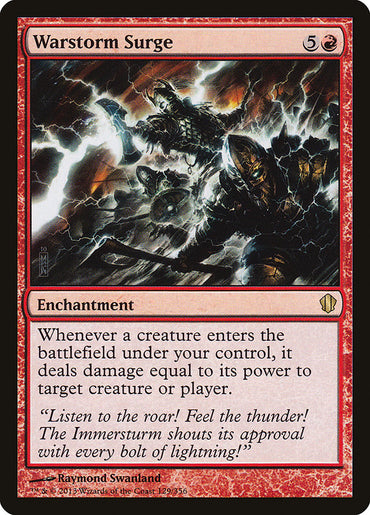 Warstorm Surge [Commander 2013]