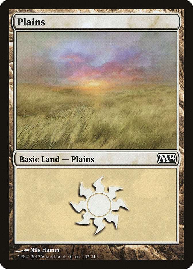 Plains (232) [Magic 2014]