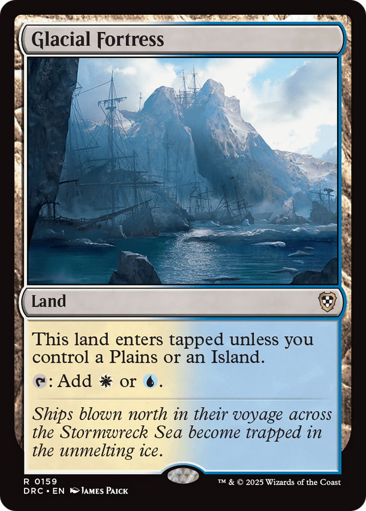 Glacial Fortress [Aetherdrift Commander]