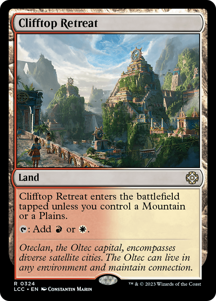 Clifftop Retreat [The Lost Caverns of Ixalan Commander]