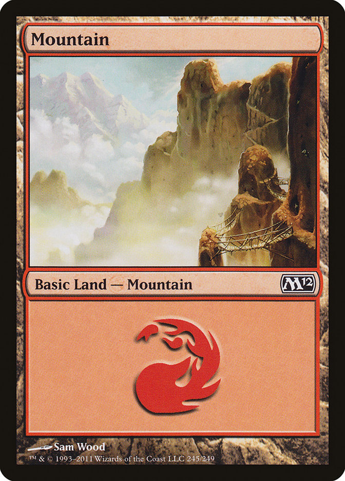 Mountain (245) [Magic 2012]