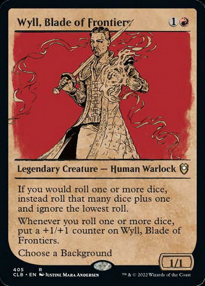 Wyll, Blade of Frontiers (Showcase) [Commander Legends: Battle for Baldur's Gate]