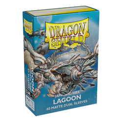 Dragon Shield: Japanese Size 60ct Sleeves - Lagoon (Dual Matte)