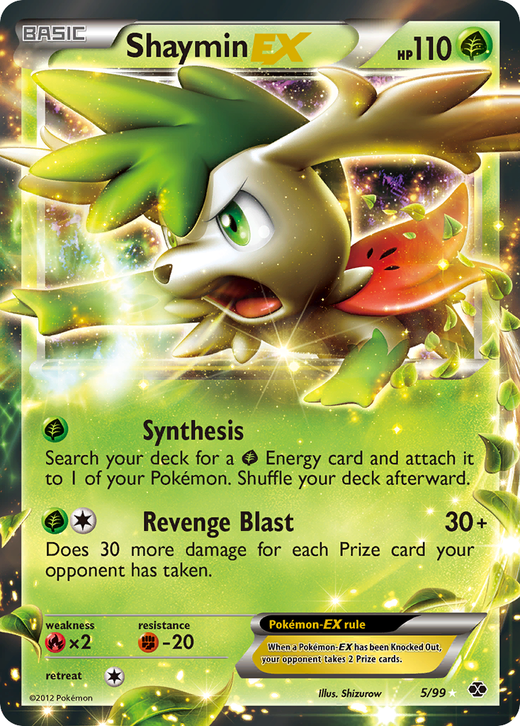 Shaymin EX (5/99) [Black & White: Next Destinies]