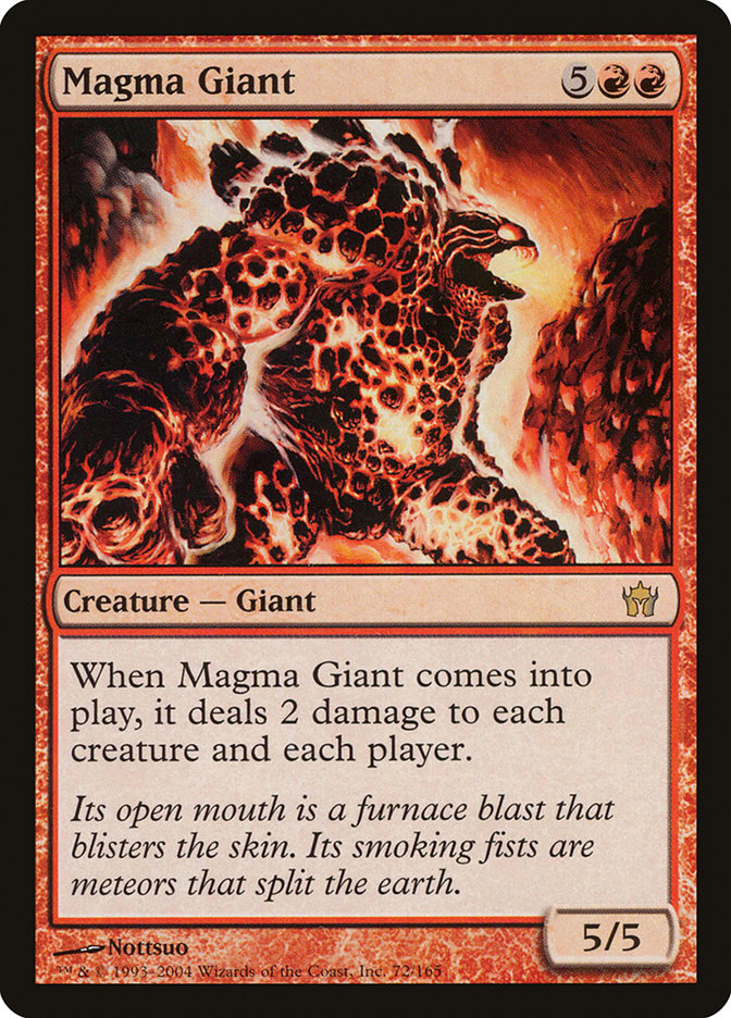 Magma Giant [Fifth Dawn]